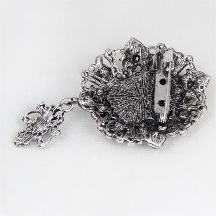 Women's Cameo Lady Victorian Brooch