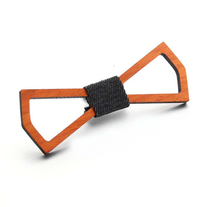 Men's Creative Funny Wooden Bow Tie