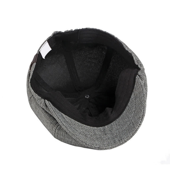Octagonal Thin Breathable Elastic Band Beret Cap - image 3