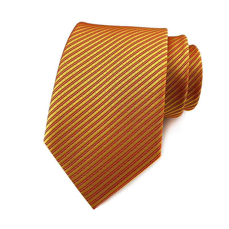 Men's Solid Color Discreet Twill Work Necktie