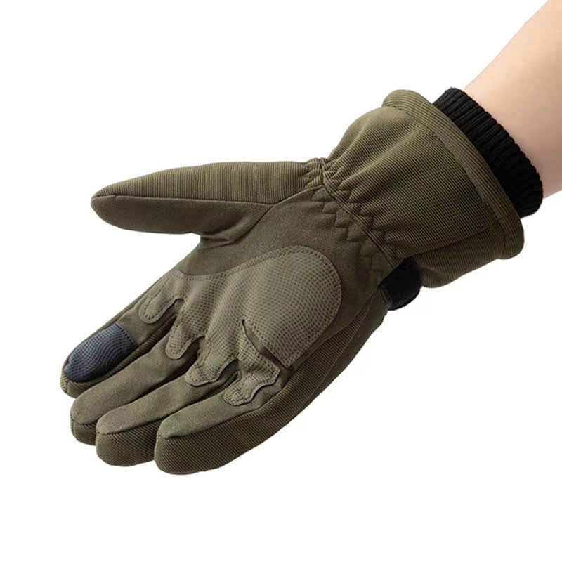 Winter Thermal All Finger Protective Tactical Gloves