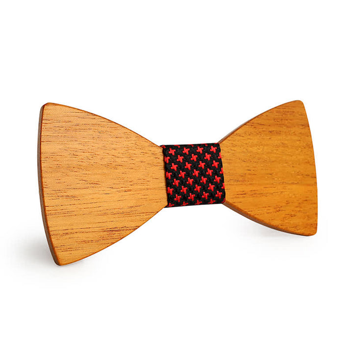 Men's Handmade Bamboo Wooden Bow Tie