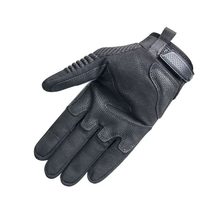 Rubber Hard Knuckle Touch Screen Tactical Gloves