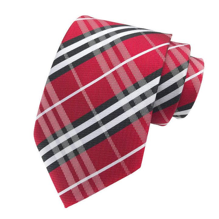 Men's Dashing Scottish Plaid Necktie