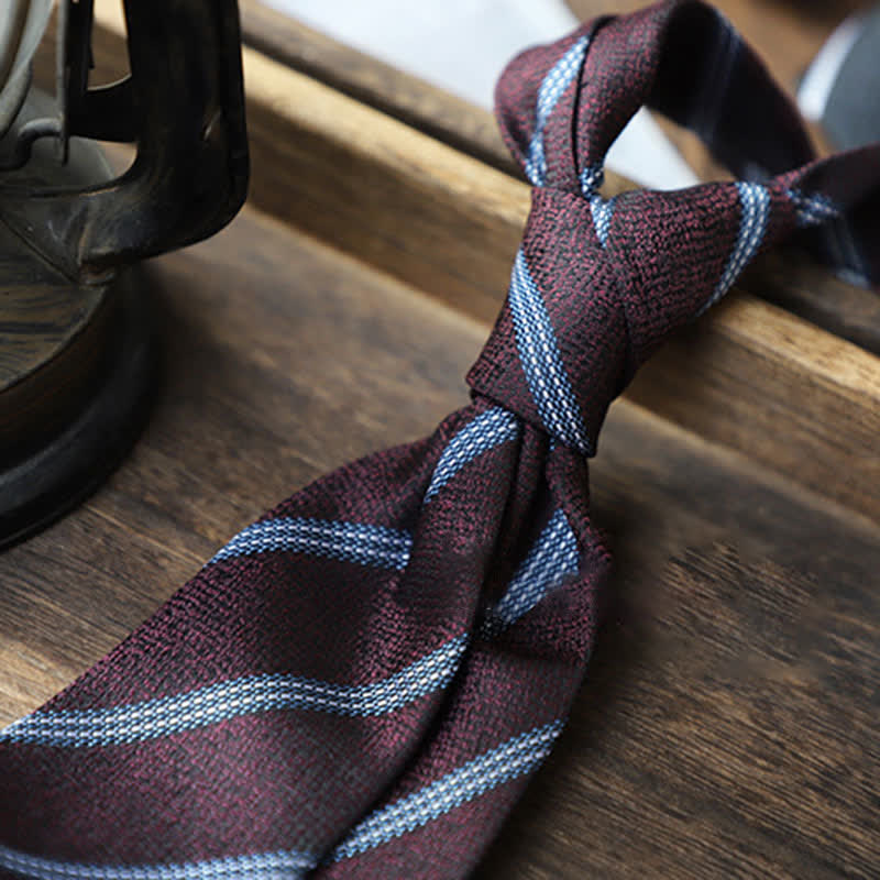 Men's Classic Pin-Striped Formal Necktie - image 8