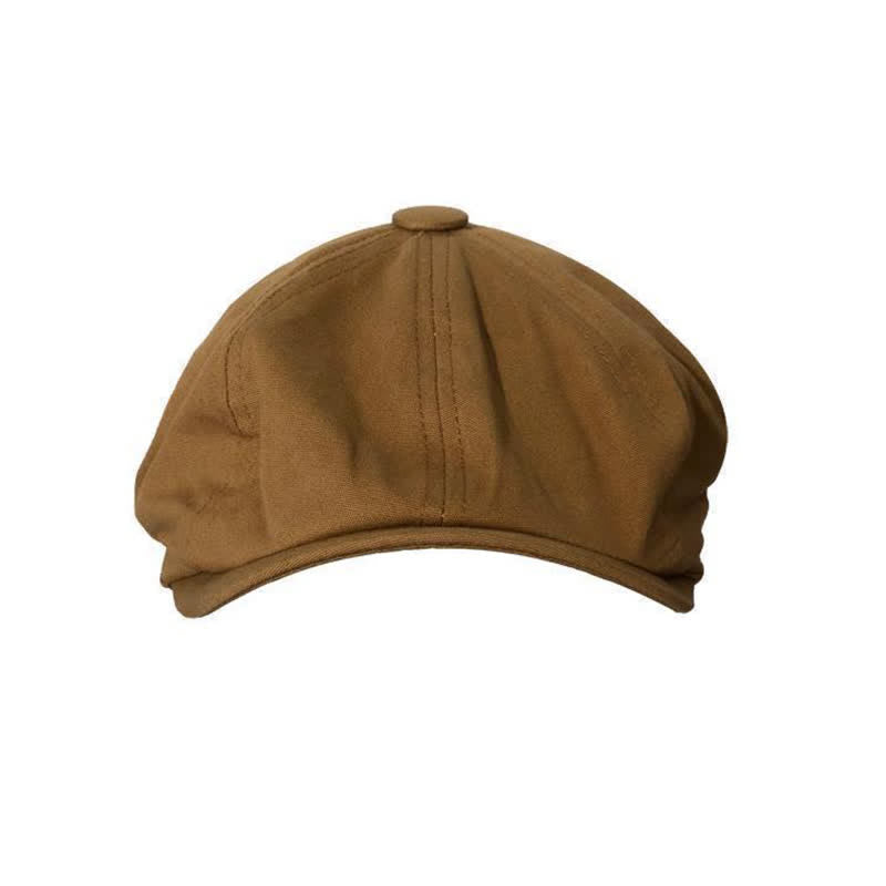 British Newsboy Cotton Octagonal Beret Cap - image 4