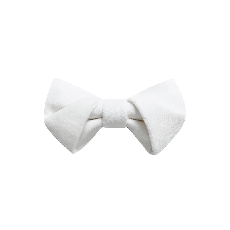 Men's Stylish Twist Velvet Bow Tie