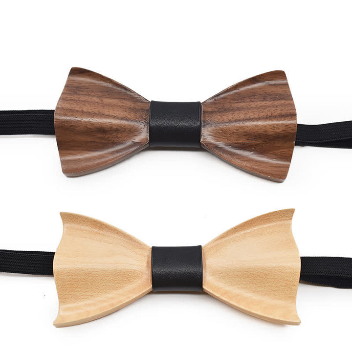 Men's Classic Maple Wooden Bow Tie