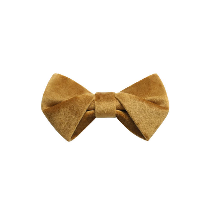 Men's Stylish Twist Velvet Bow Tie