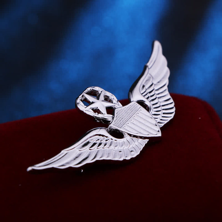 Men's Pilot Wing Badge Brooch