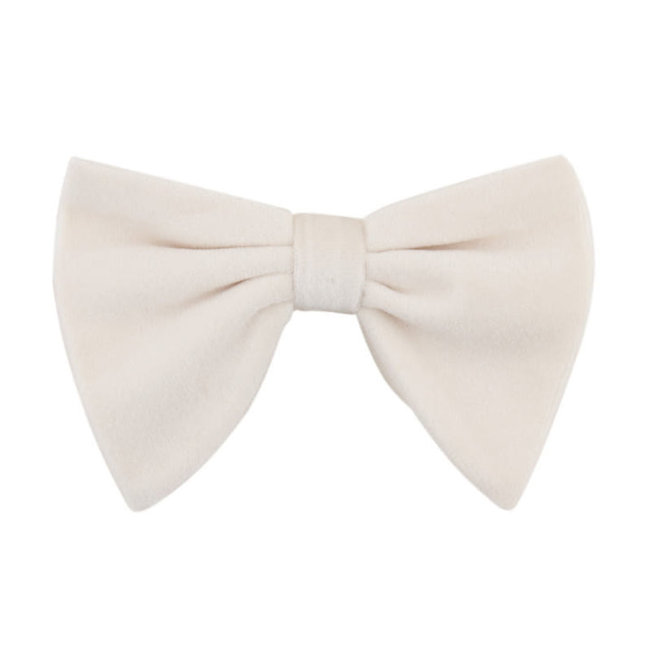 Men's Gentleman Oversize Droopy Velvet Bow Tie