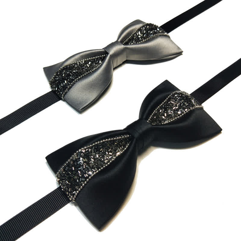 Men's Luxury Fancy Metal Bow Tie