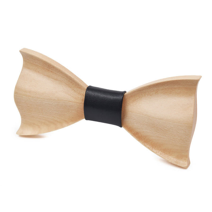 Men's Classic Maple Wooden Bow Tie