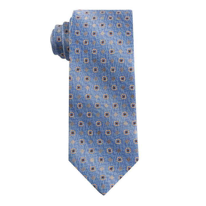 Men's Chic Denim Blue Series Necktie