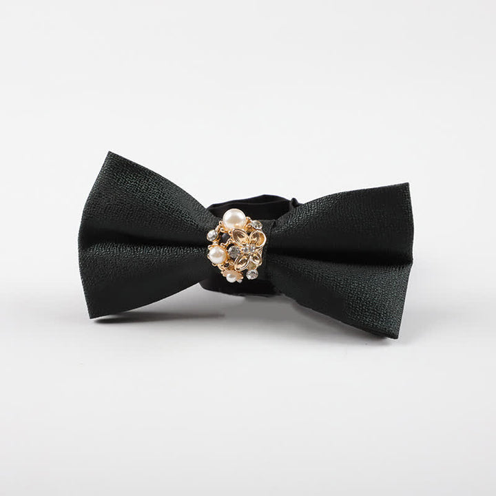 Men's Pearl Formal Tuxedo Bow Tie