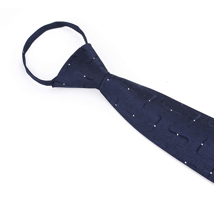 Men's Distant Galaxy Zipper Necktie - image 5