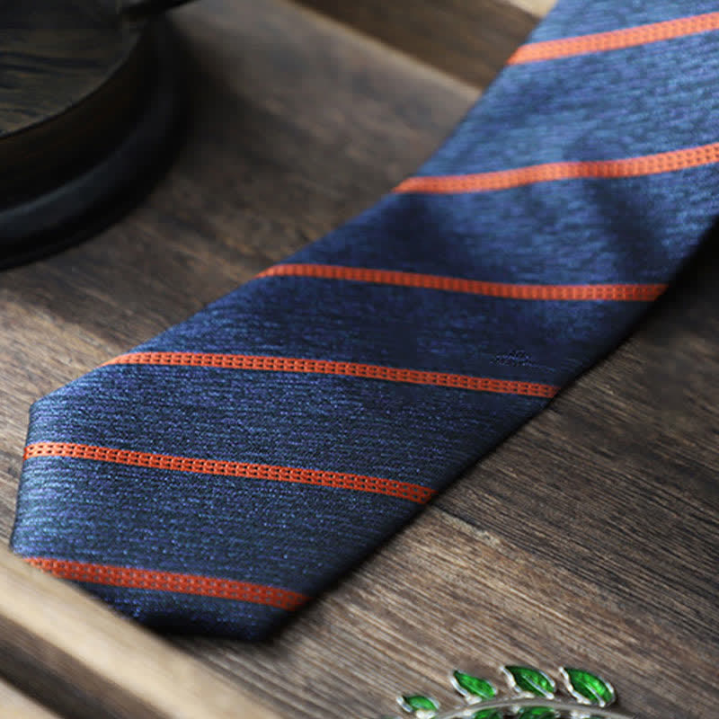 Men's Classic Pin-Striped Formal Necktie - image 17