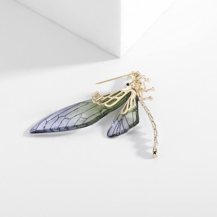 Women's Elegant Insect Dragonfly Brooch