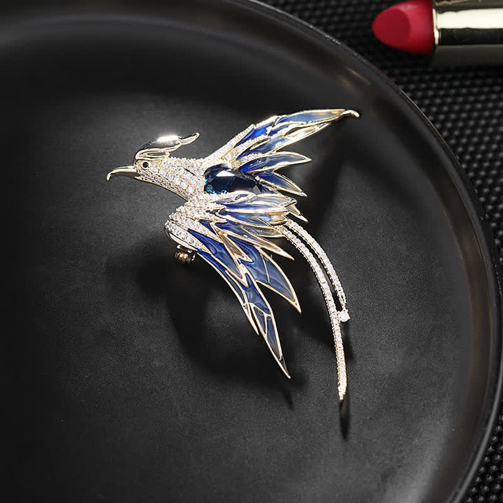 Women's Vintage Phoenix Bird Brooch