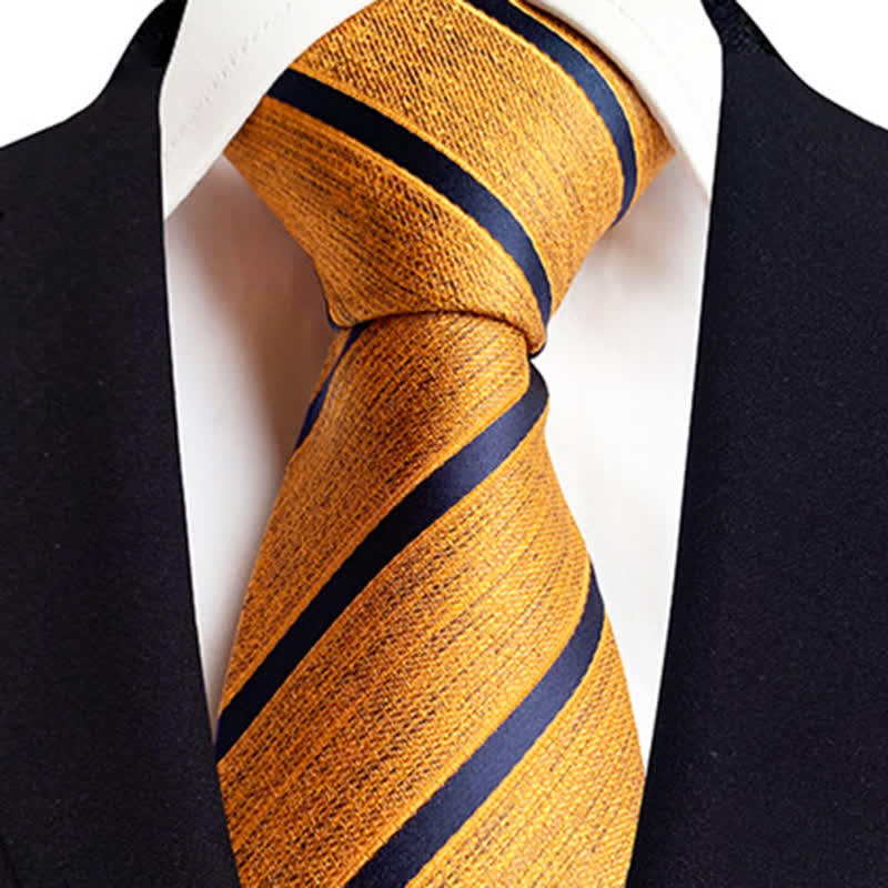 Men's Classic Thin Striped Necktie - image 1