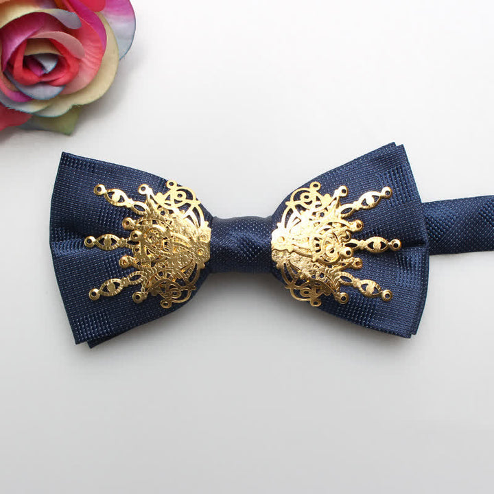 Men's Mosaic Bling Sunburst Bow Tie