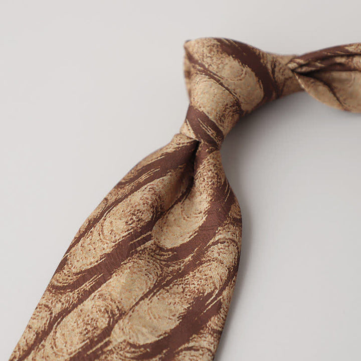 Men's Classical Abstract Painting Necktie - Style #3 - image 5