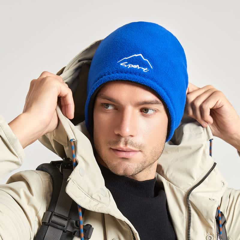 Windproof Polar Fleece Reversible Warm Hat