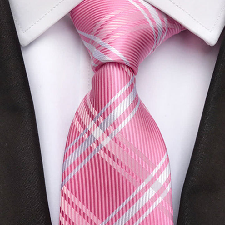 Men's Classic Scottish Plaid Necktie - image 15