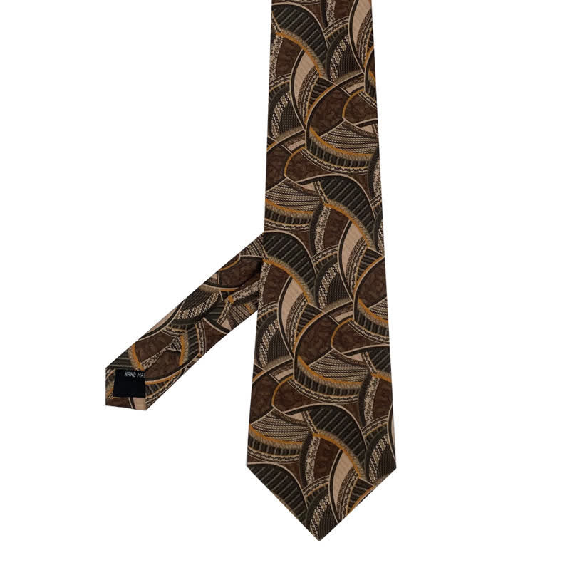 Men's Mystic Geometric Abstract Printing Necktie