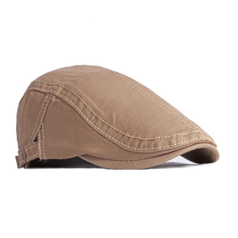 Retro Painter Cotton Beret Flat Cap - image 5