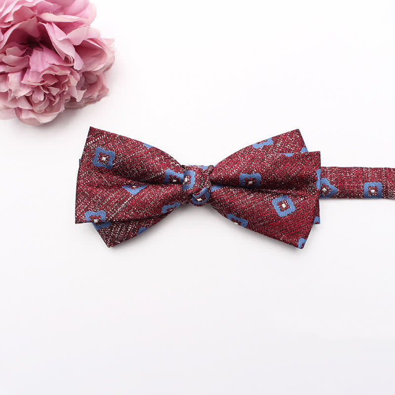 Men's Geometrical Business Office Bow Tie