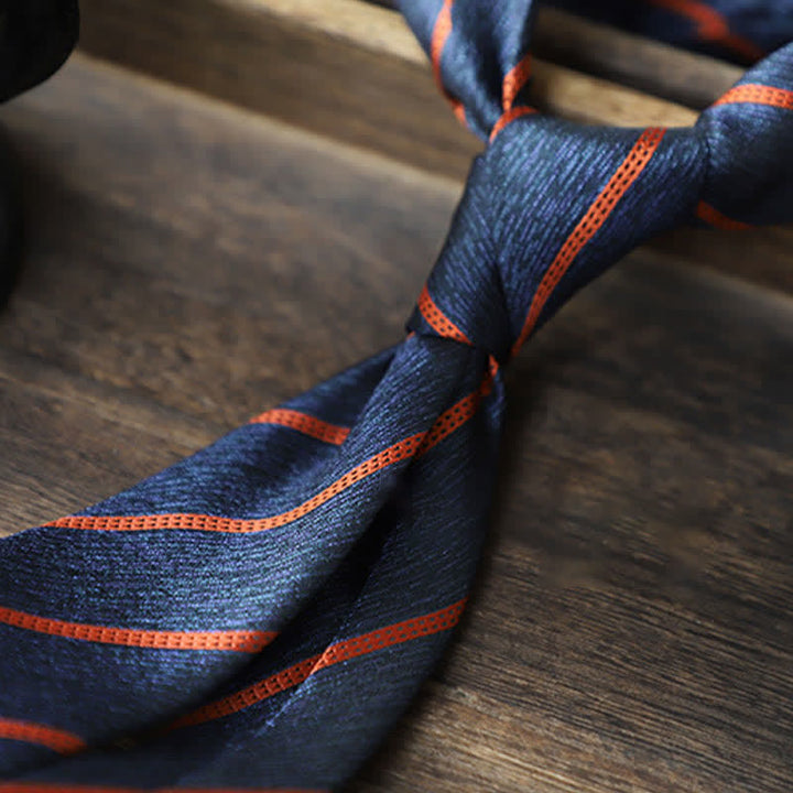 Men's Classic Pin-Striped Formal Necktie - image 18