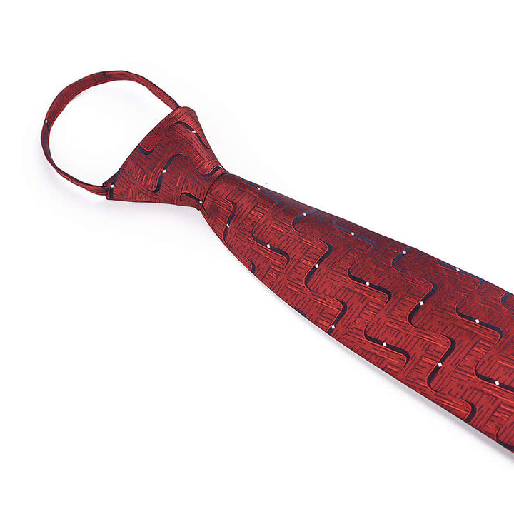 Men's Distant Galaxy Zipper Necktie - image 2