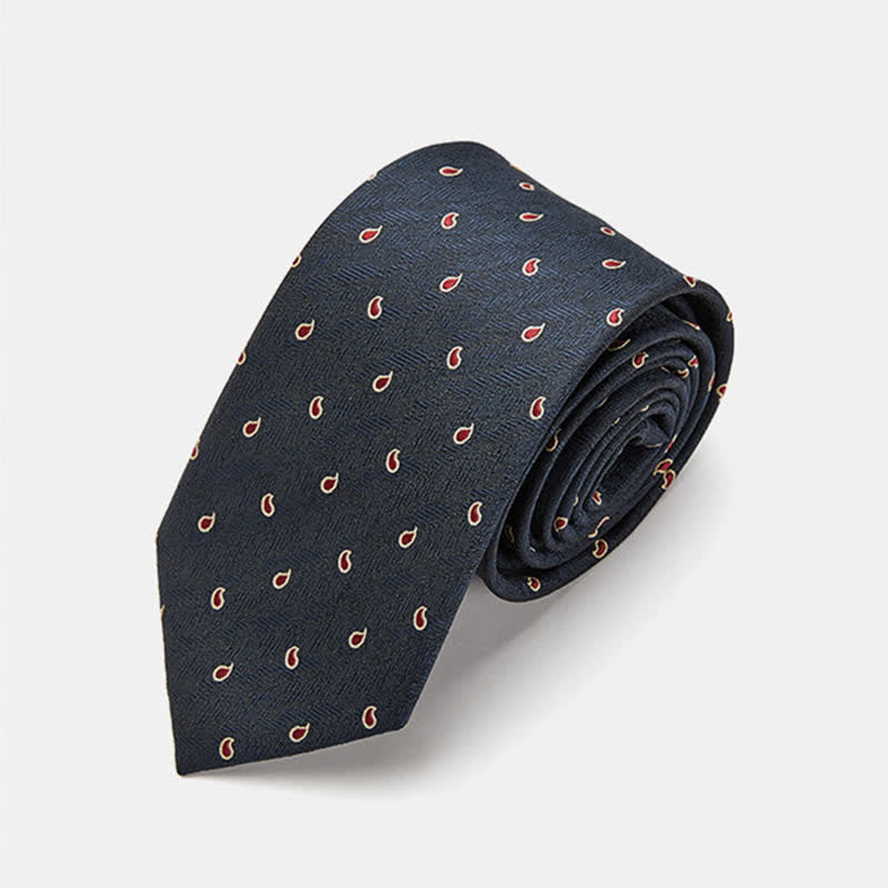 Men's Luxury Micro Paisley Necktie