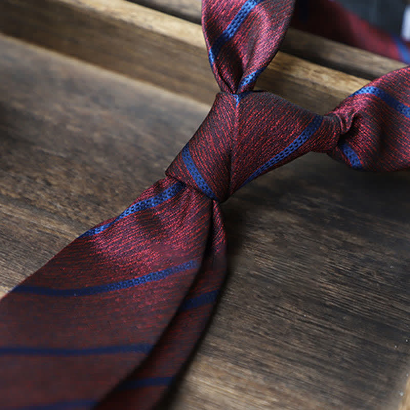Men's Classic Pin-Striped Formal Necktie - image 14
