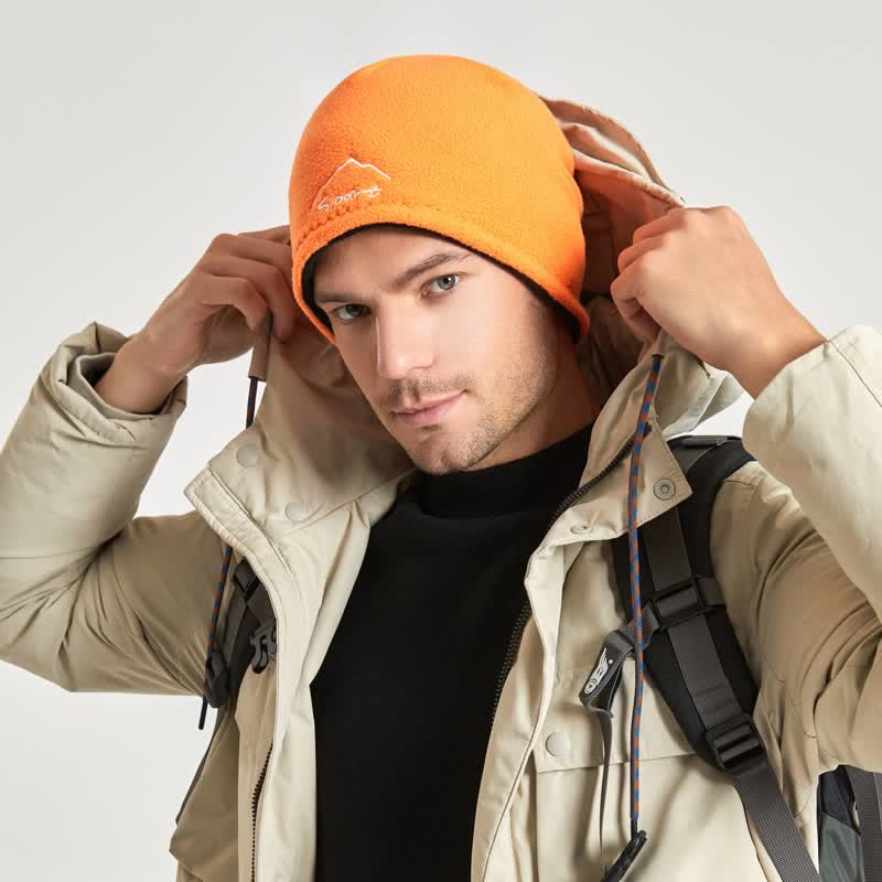 Windproof Polar Fleece Reversible Warm Hat