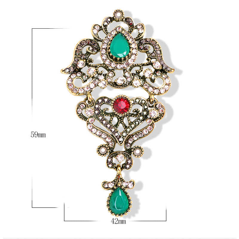 Women's Classical Waterdrop Banquet Brooch