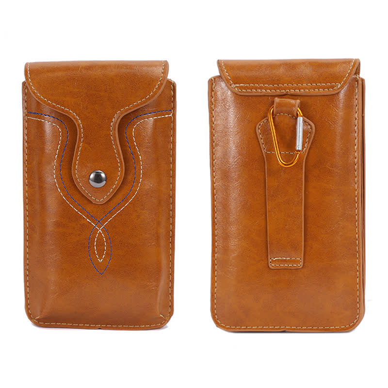 Vertical Hanging Phone Holster Clip Belt Bag