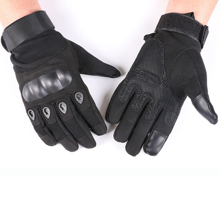 Motorcycle Riding Thicken Fleece-lined Tactical Gloves