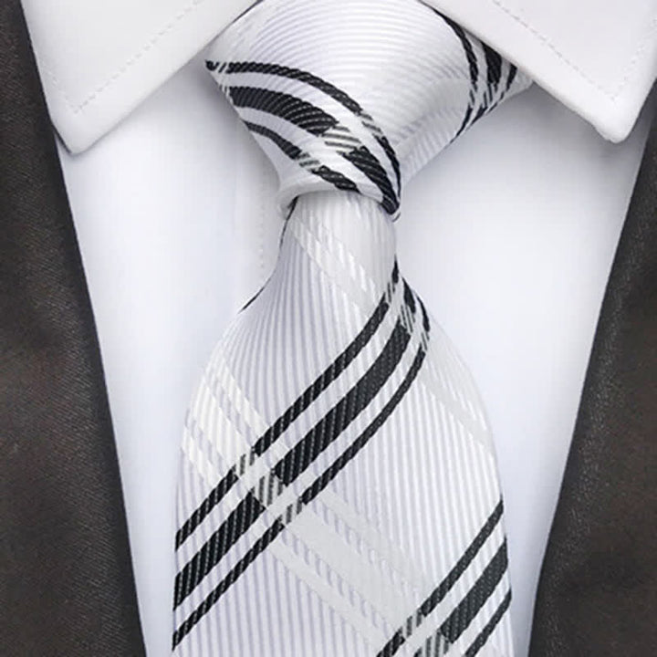 Men's Classic Scottish Plaid Necktie - image 13