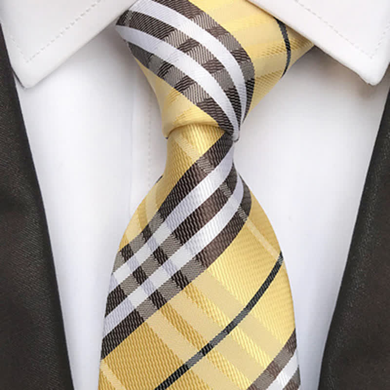 Men's Classic Scottish Plaid Necktie - image 9