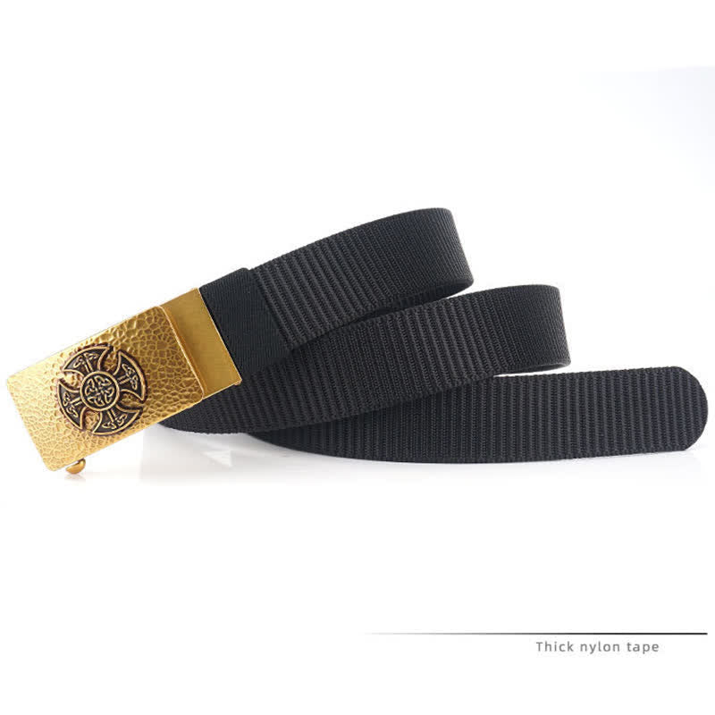 Men's Retro Style Leisure Nylon Belt