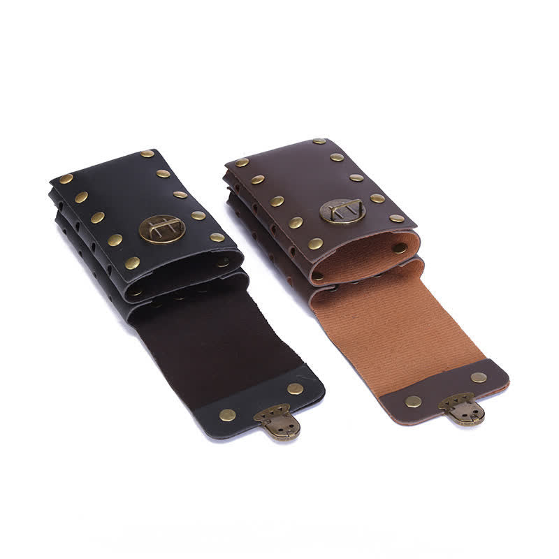 Vertical Double Layers Phone Case Belt Bag