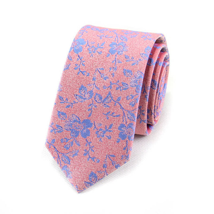 Men's Spring Time Tiny Floral Necktie