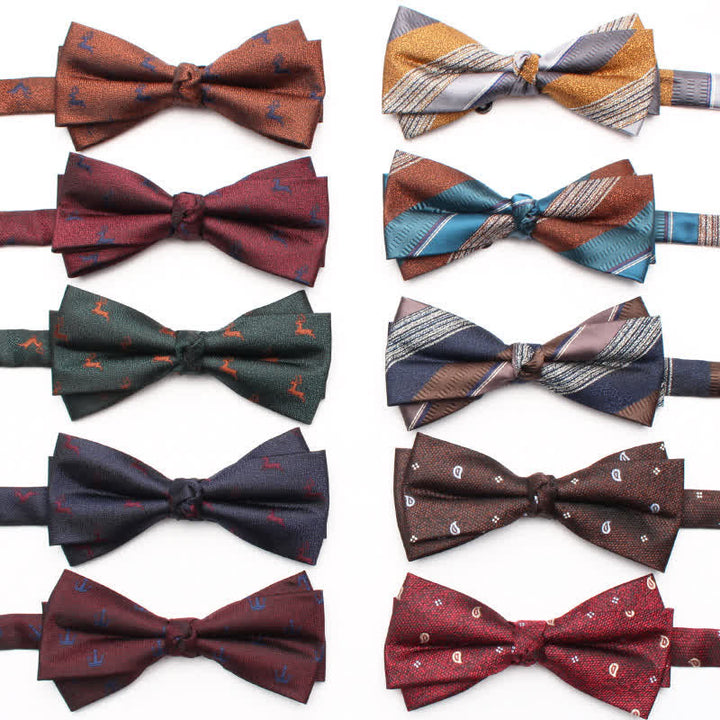 Men's Geometrical Business Office Bow Tie