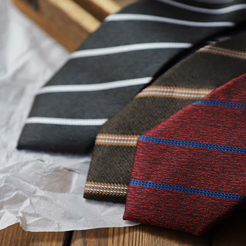 Men's Classic Pin-Striped Formal Necktie - image 1