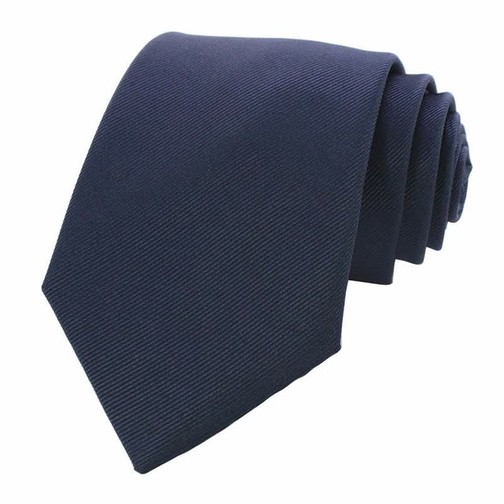 Men's Solid Color Formal Slim Necktie