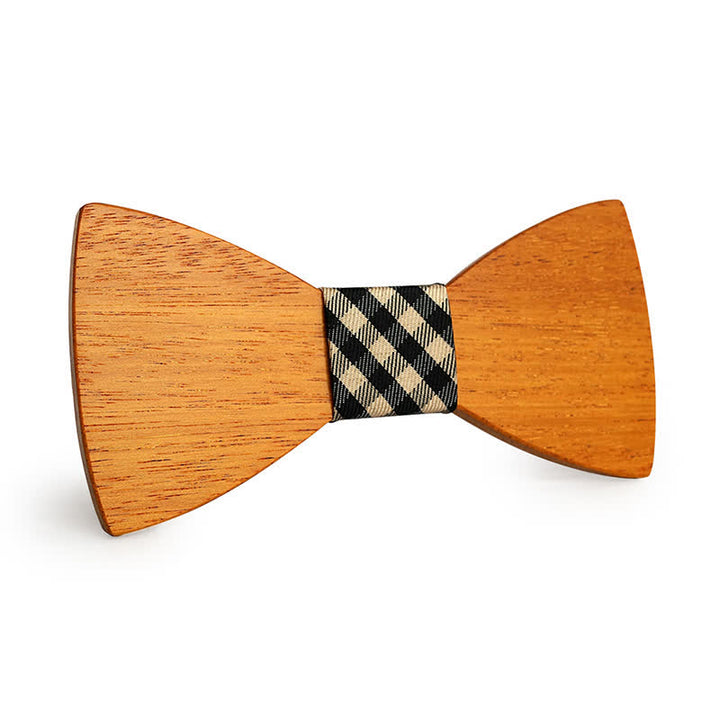 Men's Handmade Bamboo Wooden Bow Tie