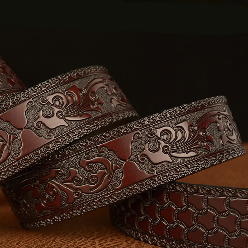 Men's Mighty Dragon Claw Leather Belt