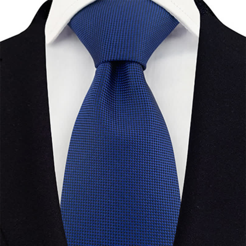 Men's Simple Solid Color Skinny Necktie - image 1